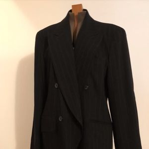 Double breasted DKNY Navy 2 piece suit